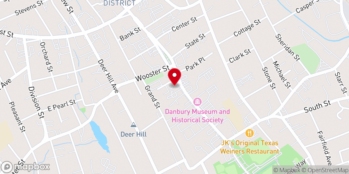 Map showing location of International Pentecostal Church