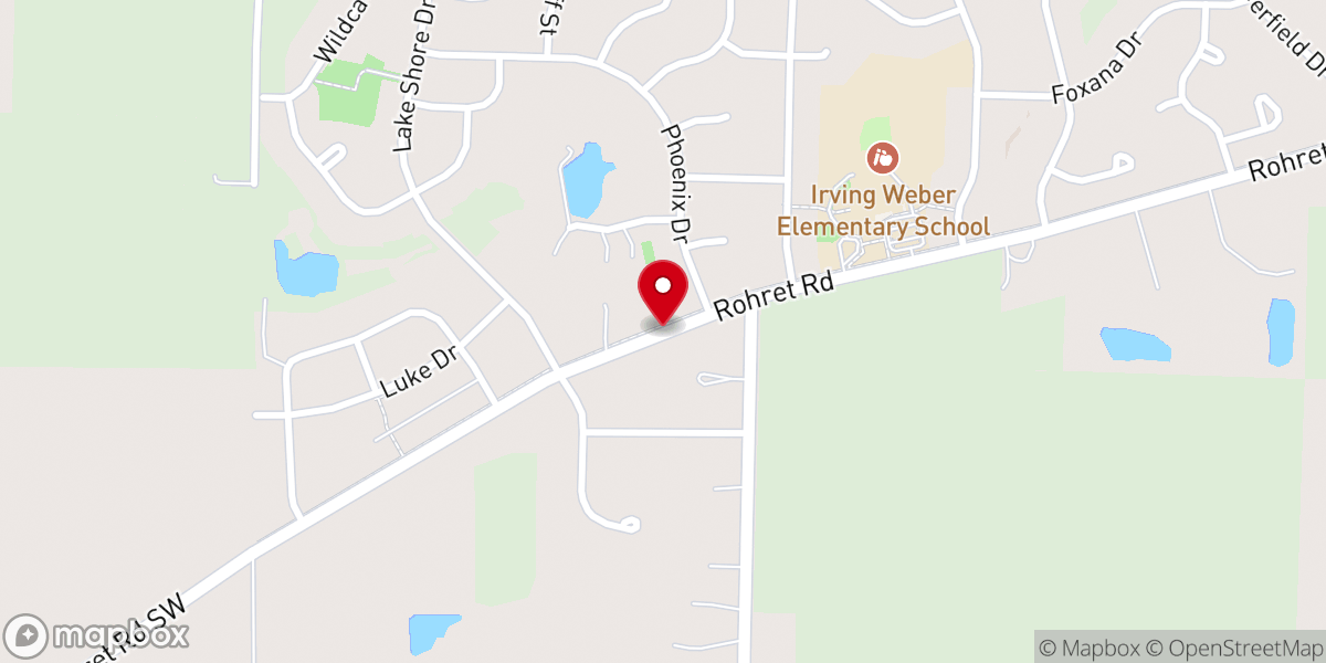 Map showing location of Iowa Korean Methodist
