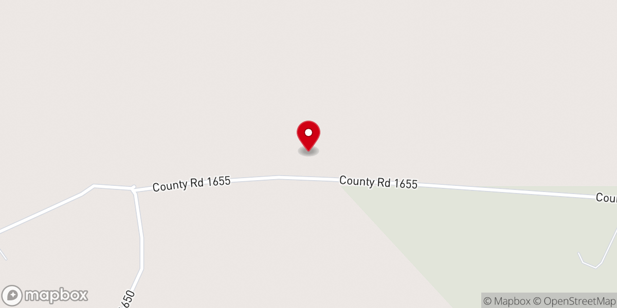 Map showing location of New Pleasant Hill Baptist Church