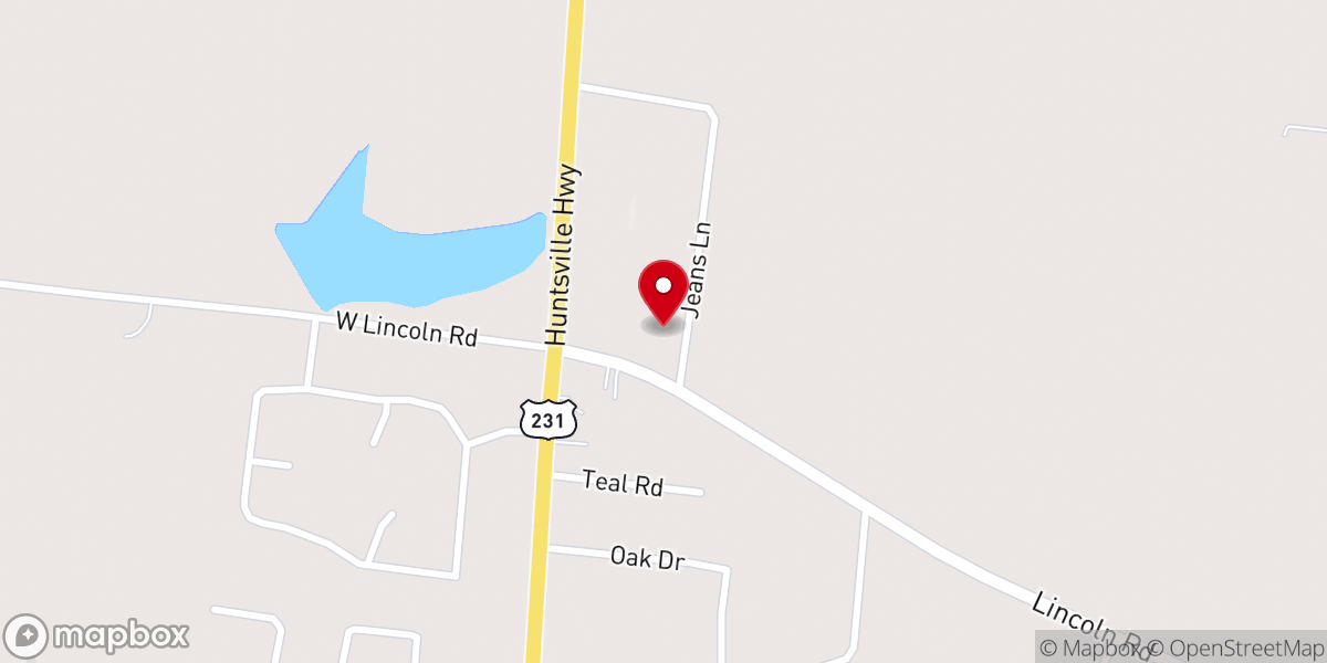 Map showing location of Christian Fellowship Church
