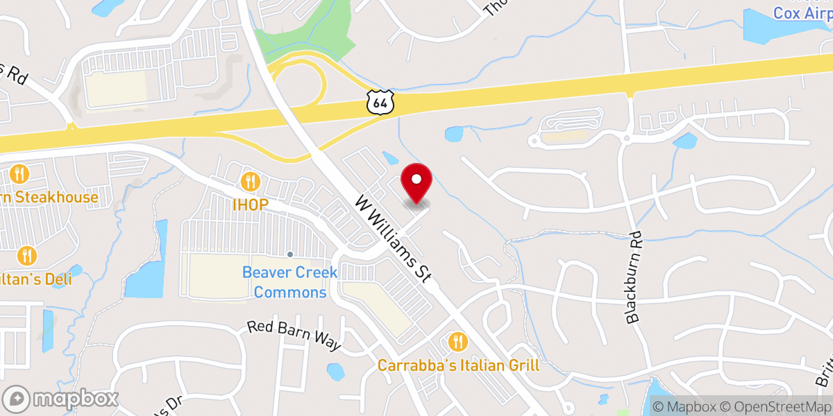 Map showing location of Jordan Lutheran Church