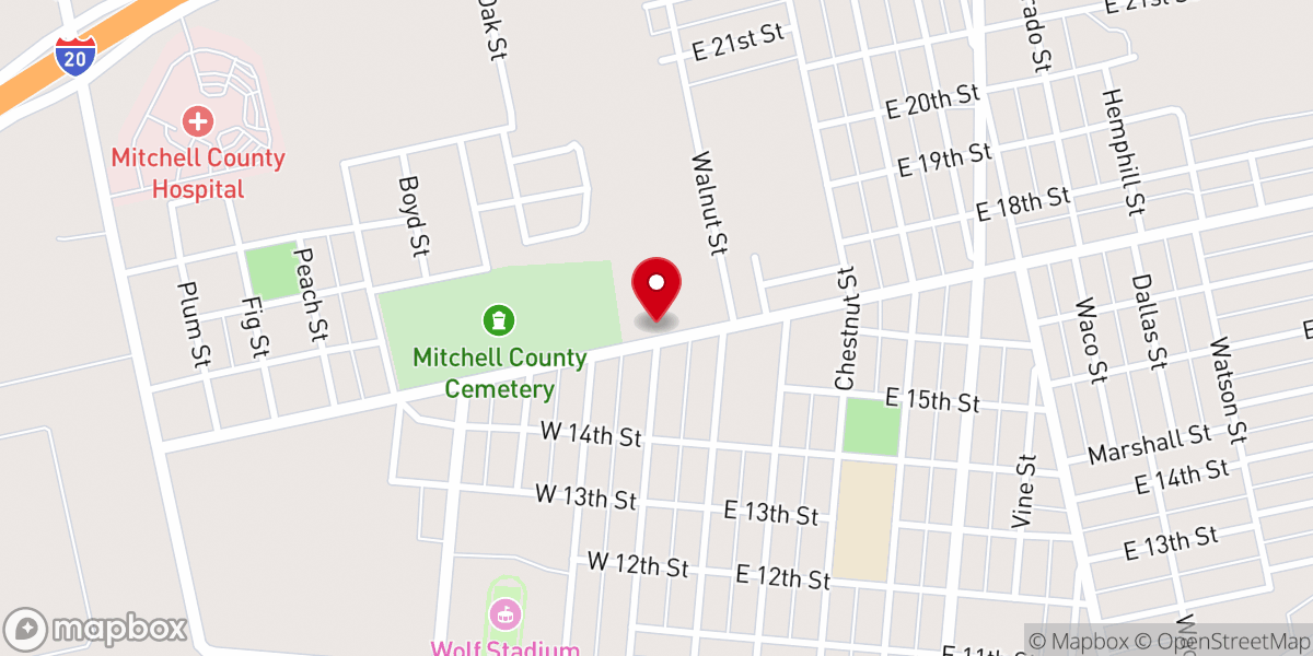 Map showing location of House of Hope Community Church