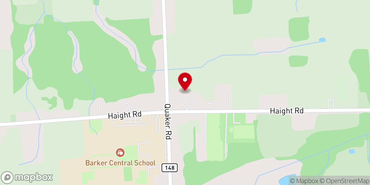 Map showing location of Faith United Methodist Church - Food Distribution Center
