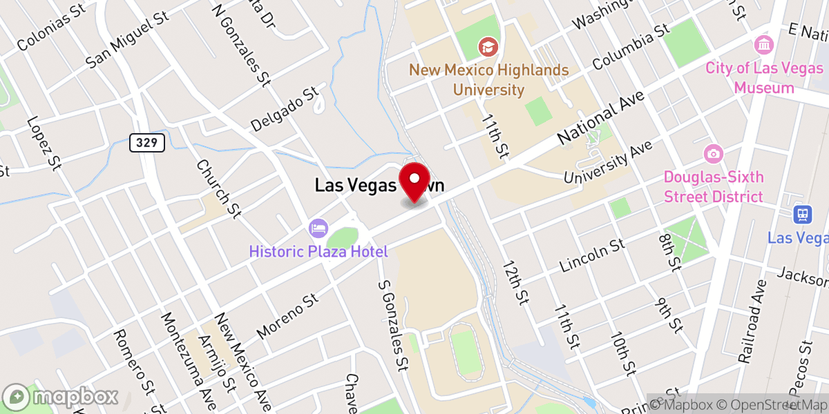 Map showing location of Charles Ilfield Memorial Chapel Historic Site