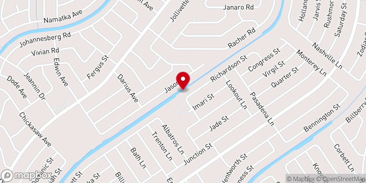 Map showing location of Abundant Grace Apostolic Temple Inc