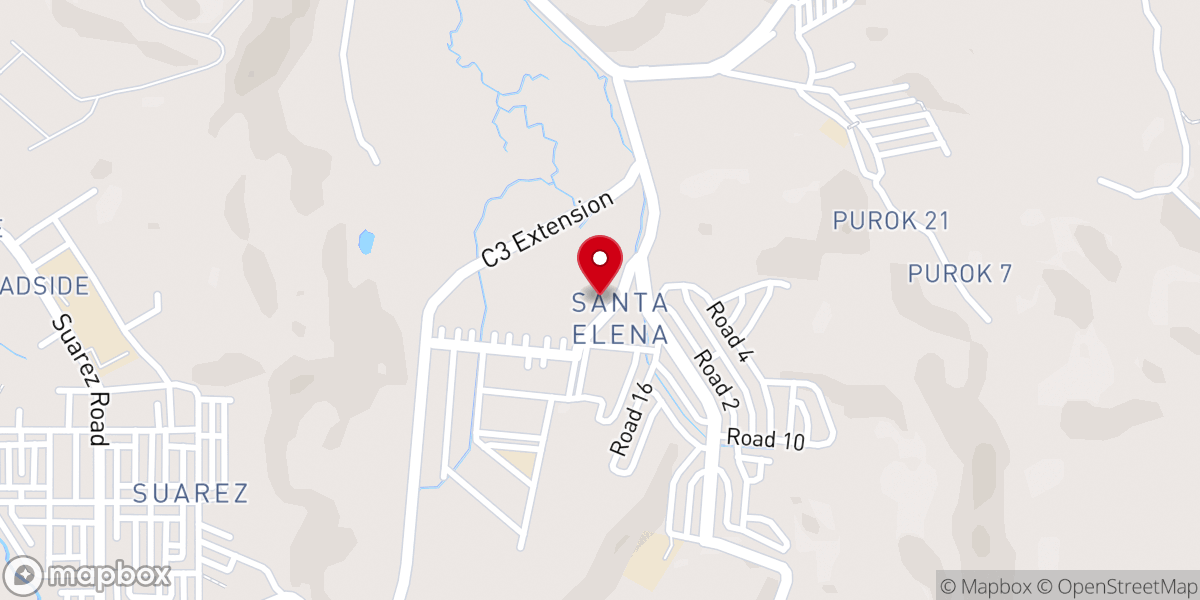 Map showing location of GLORIOUS GOSPEL CHURCH - ILIGAN