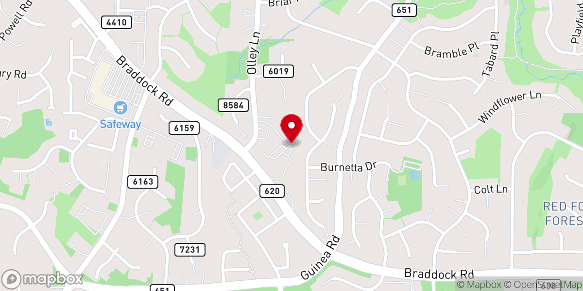 Map showing location of Grand Hall @ Good Shepherd