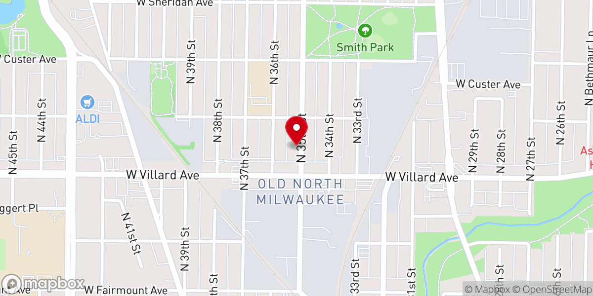 Map showing location of Inspired Kingdom Evangelistic Ministries Inc