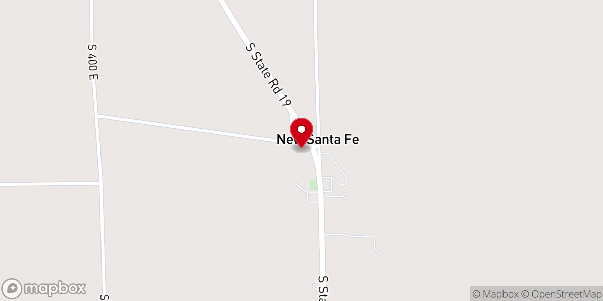 Map showing location of New Life Covenant Church