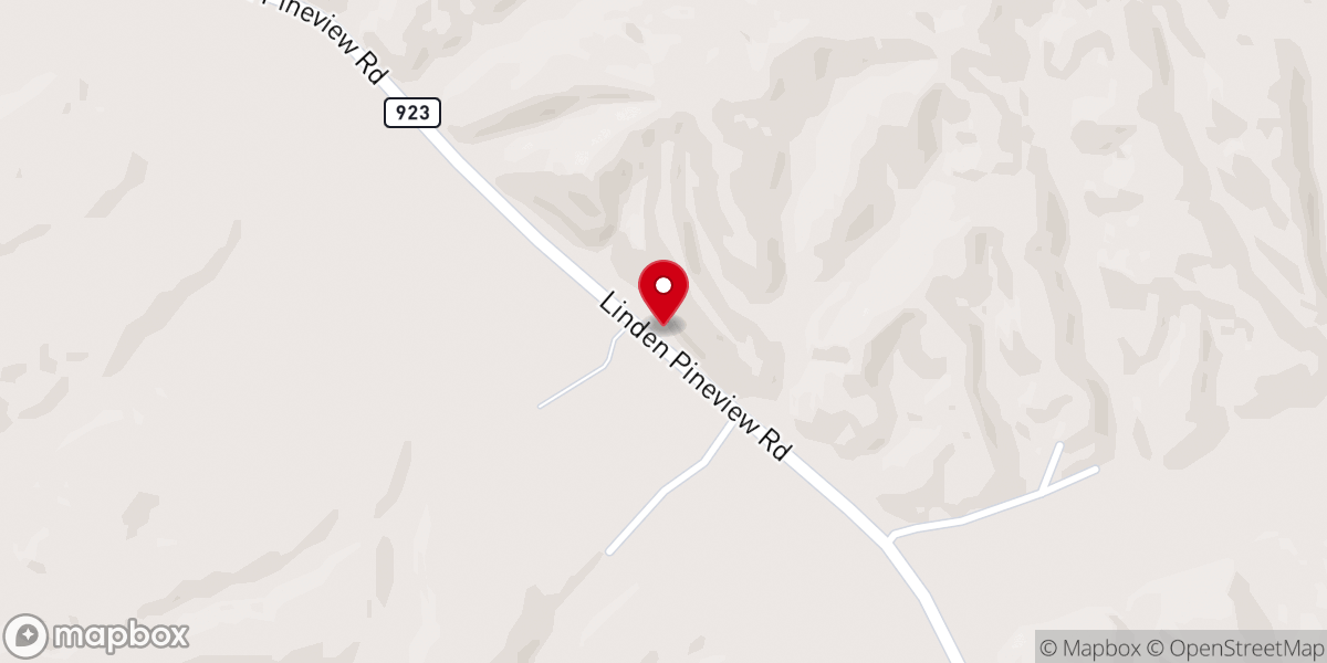Map showing location of Lighthouse Tabernacle