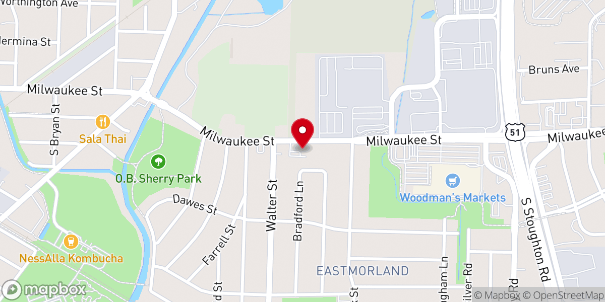 Map showing location of SS Morris Community AME Church