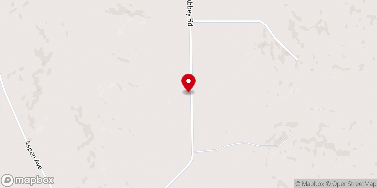 Map showing location of Beulah Land Christian Camp