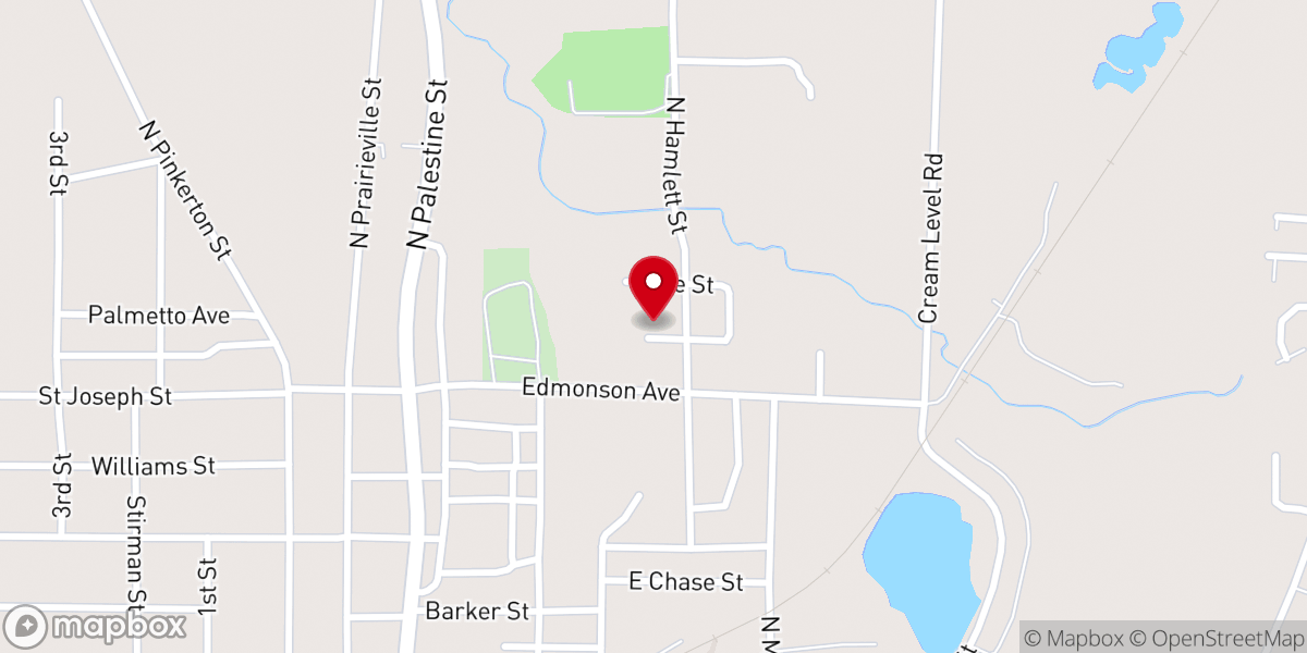 Map showing location of Warren S L