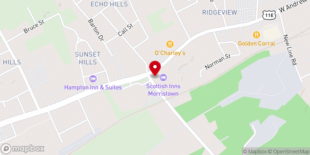 Map showing location of Westside Chapel Funeral Home