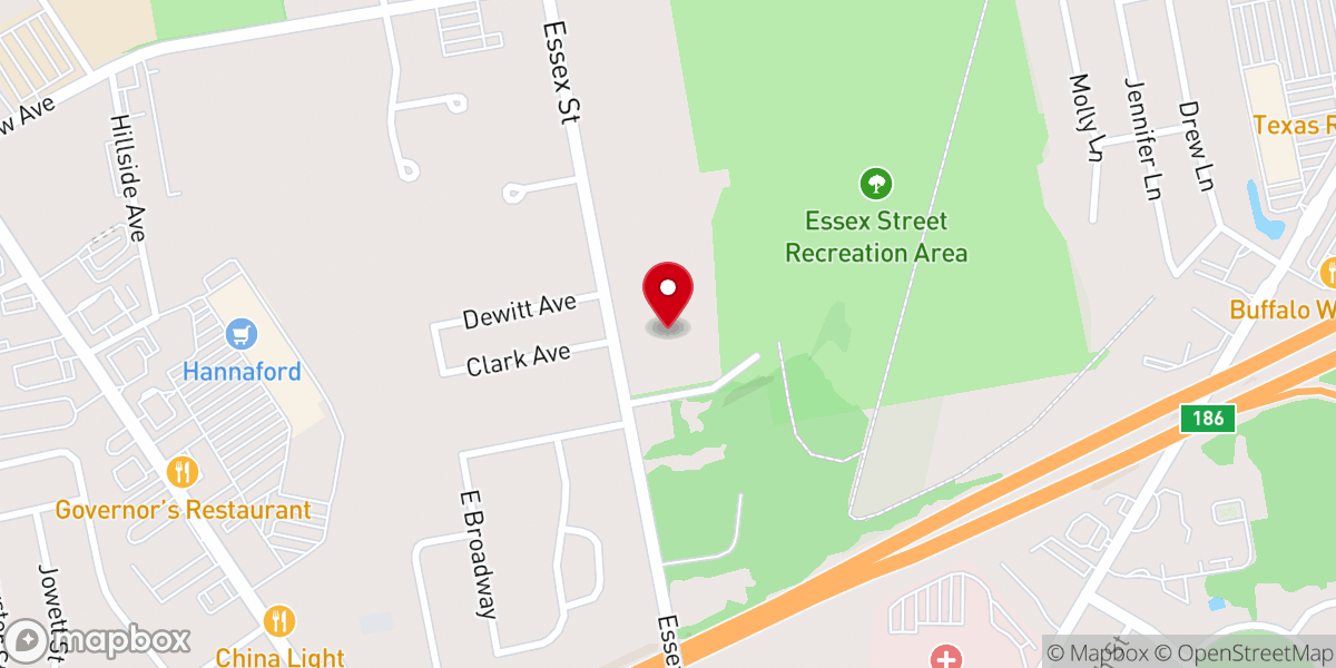 Map showing location of First United Methodist Church of Bangor
