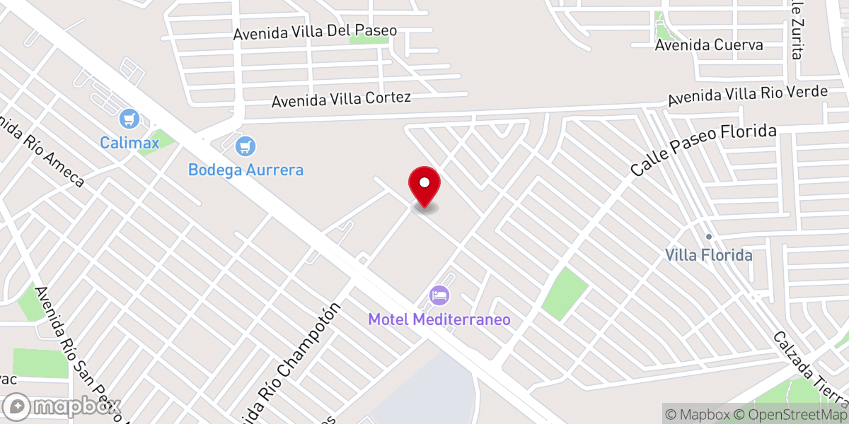 Map showing location of Iglesia Bautista Nuevo Mexicali Fundamental Independiente