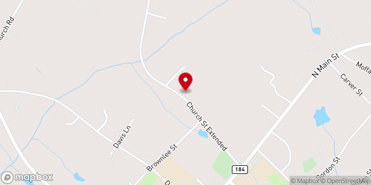 Map showing location of Due West Fire & Rescue