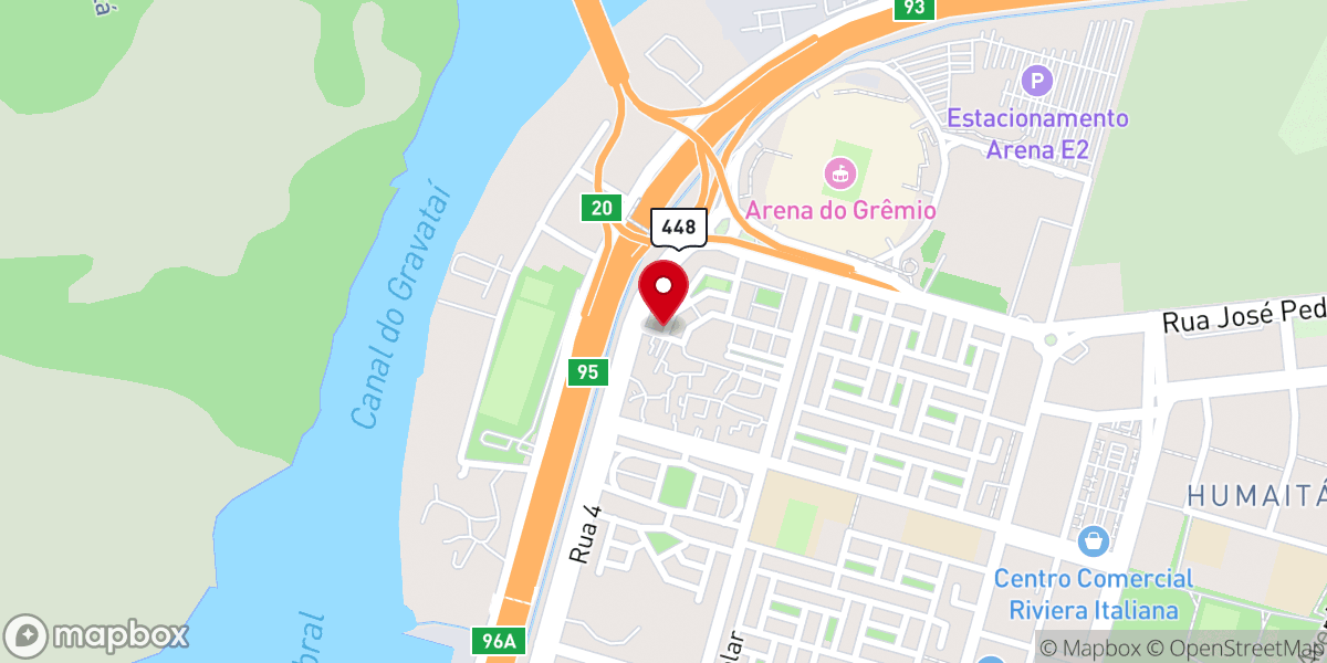 Map showing location of Igreja Pentecostal Deus é Amor - Vila Liberdade