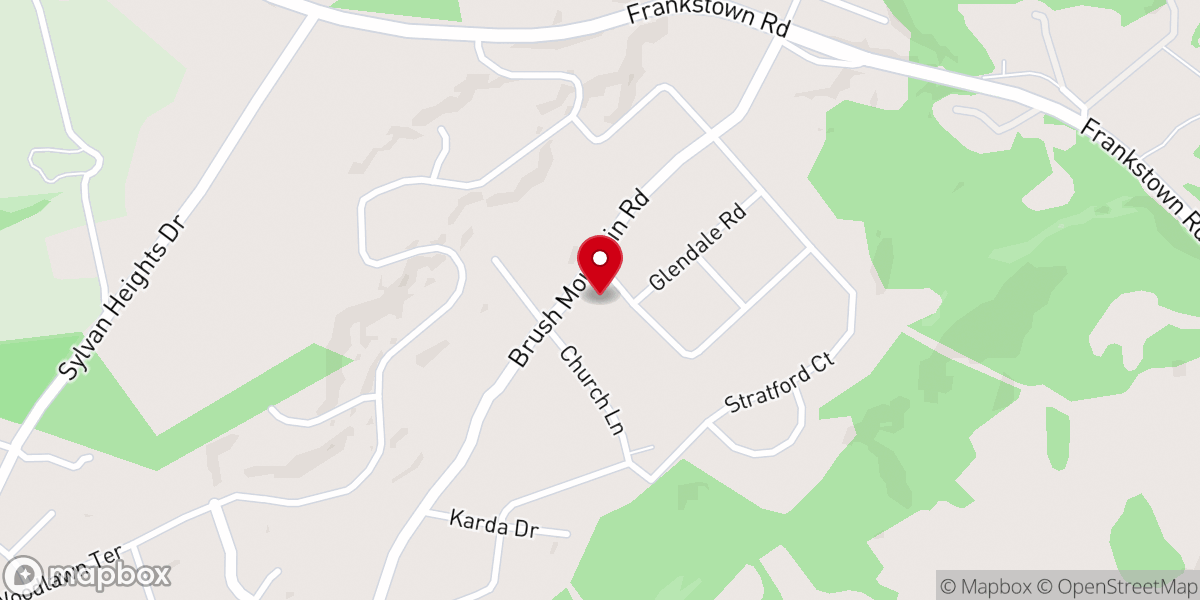 Map showing location of The Church of Jesus Christ of Latter-day Saints