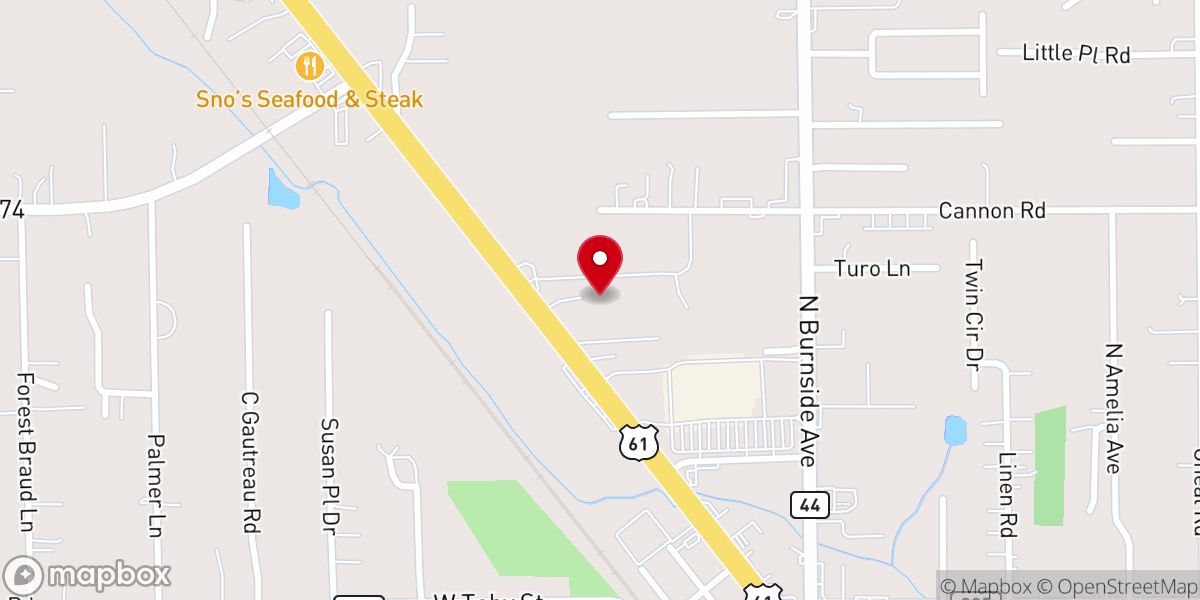Map showing location of Ascension Christian Assembly