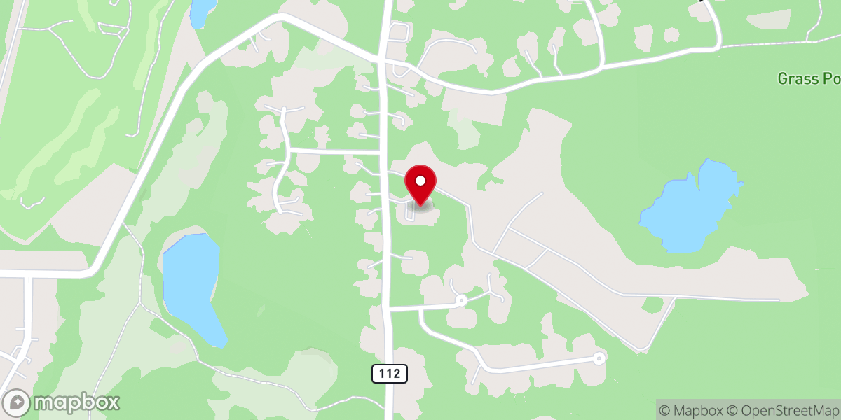 Map showing location of New Hope Pantry - Food Distribution Center
