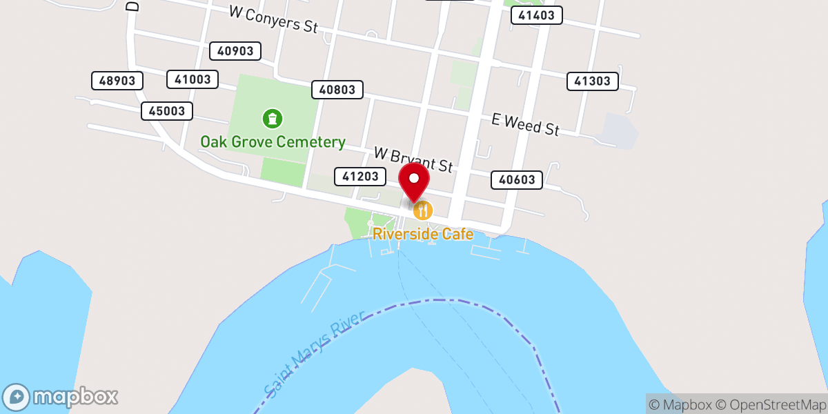 Map showing location of Cumberland Harbour Design Center