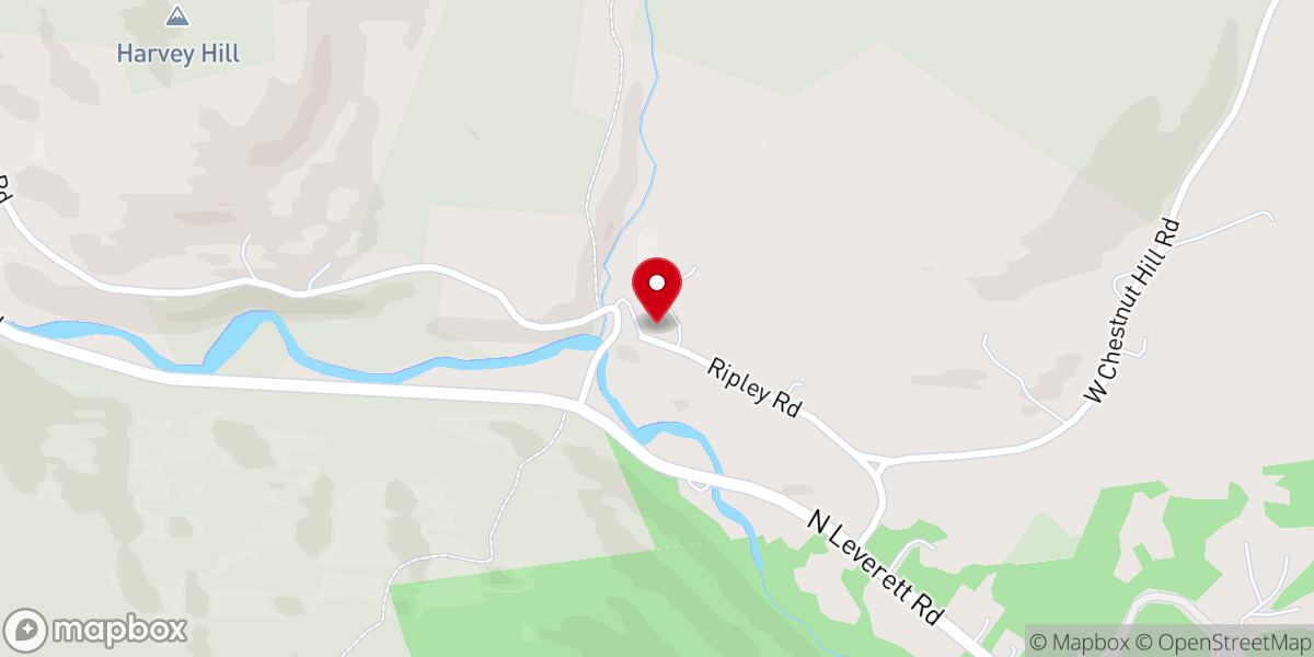 Map showing location of Montague Retreat Center