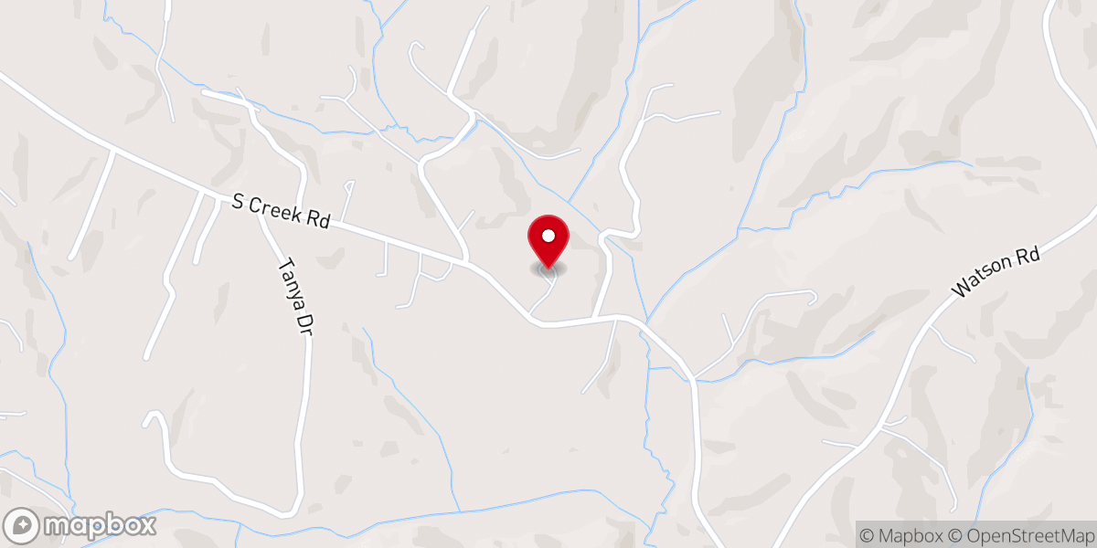 Map showing location of Emmanuel Freewill Baptist Church