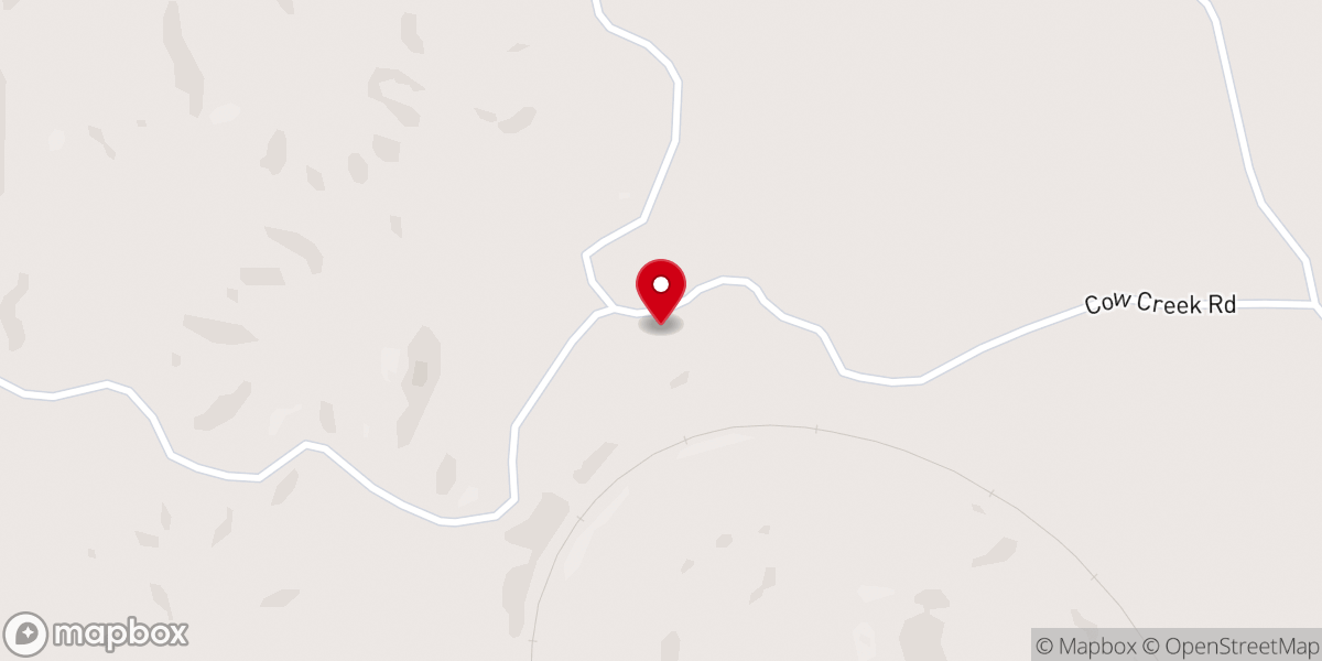 Map showing location of Lost Gap United Methodist Church