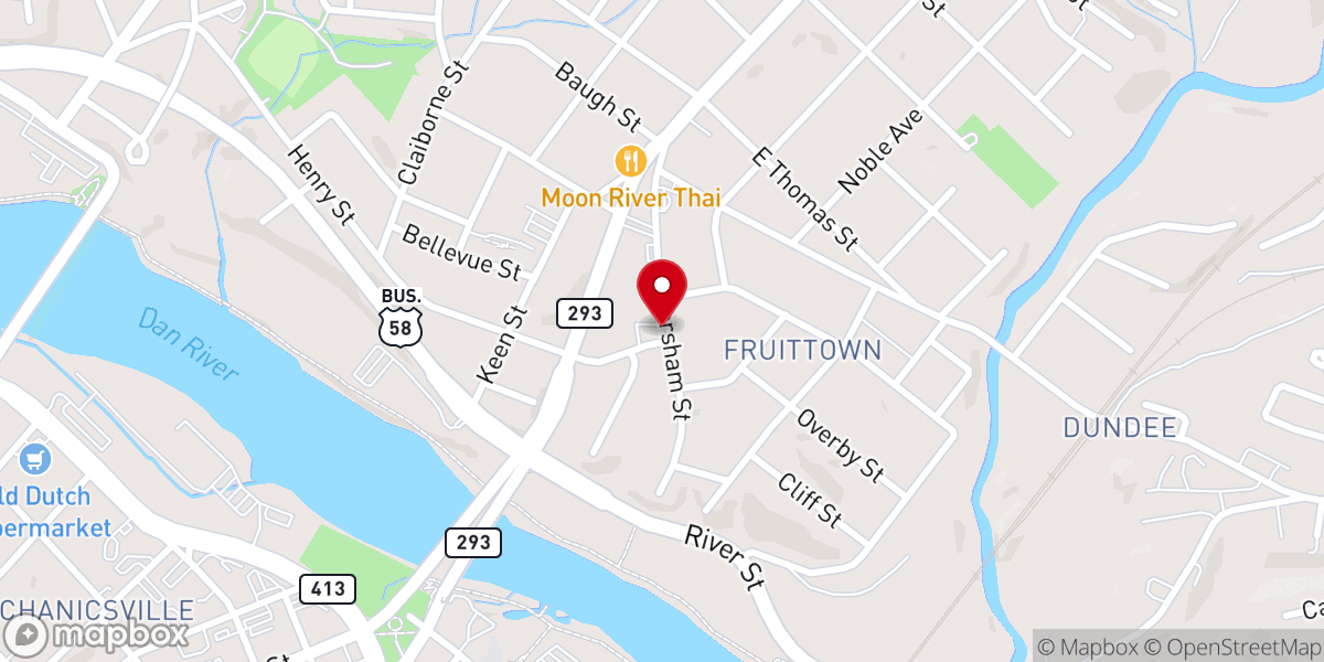 Map showing location of Right Touch Christian Church