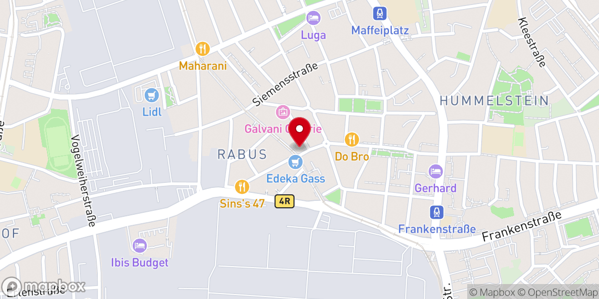 Map showing location of Ev.-meth. Kirche Paulusgemeinde