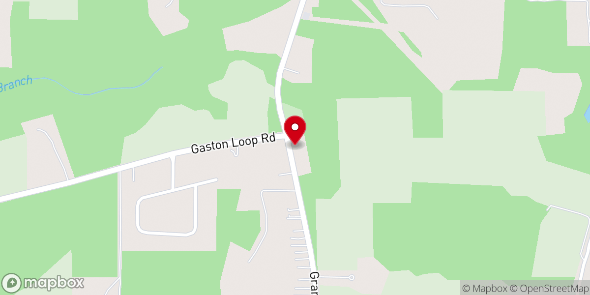 Map showing location of Union Baptist Church