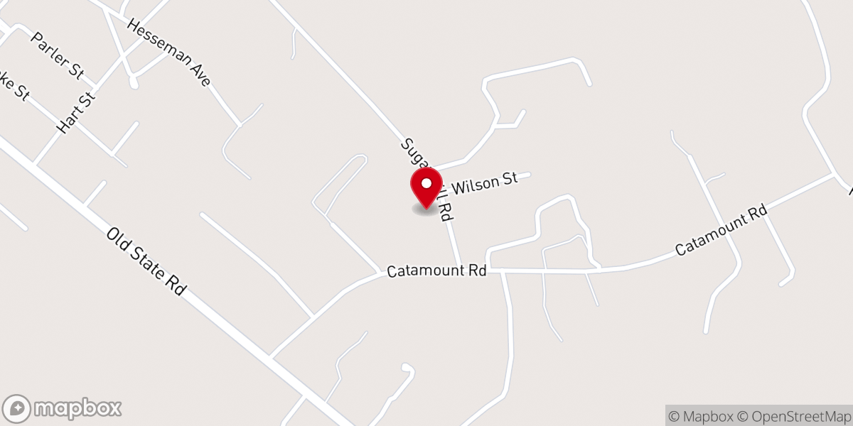 Map showing location of Greater Deliverance Tabernacle
