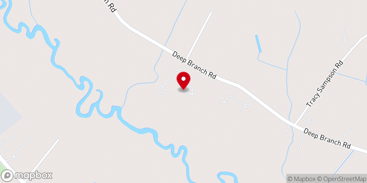 Map showing location of Pembroke Family Fellowship