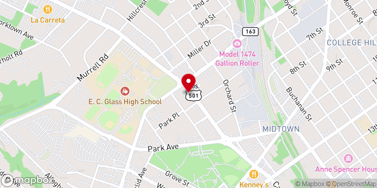 Map showing location of Bountiful Blessings