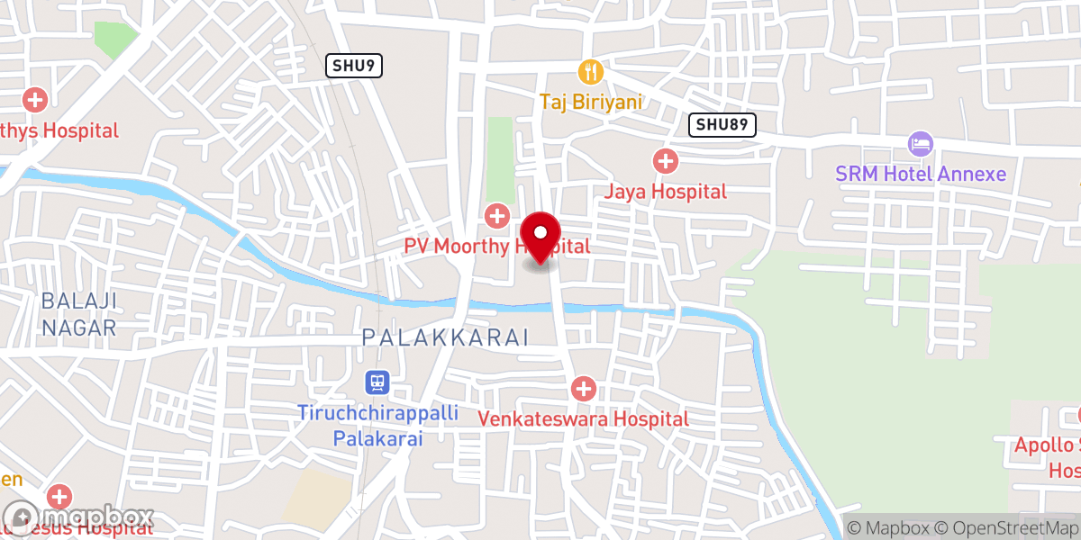 Map showing location of Holy Redeemer's Basilica