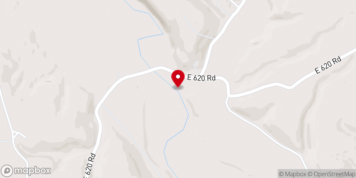 Map showing location of Cave Springs Swimming Hole