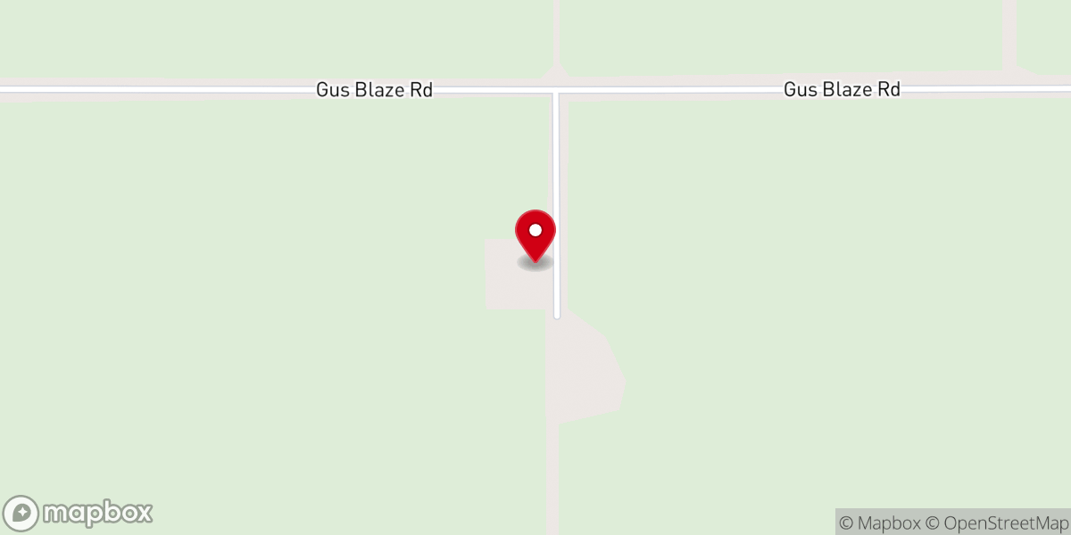 Map showing location of Bethany Lutheran Church