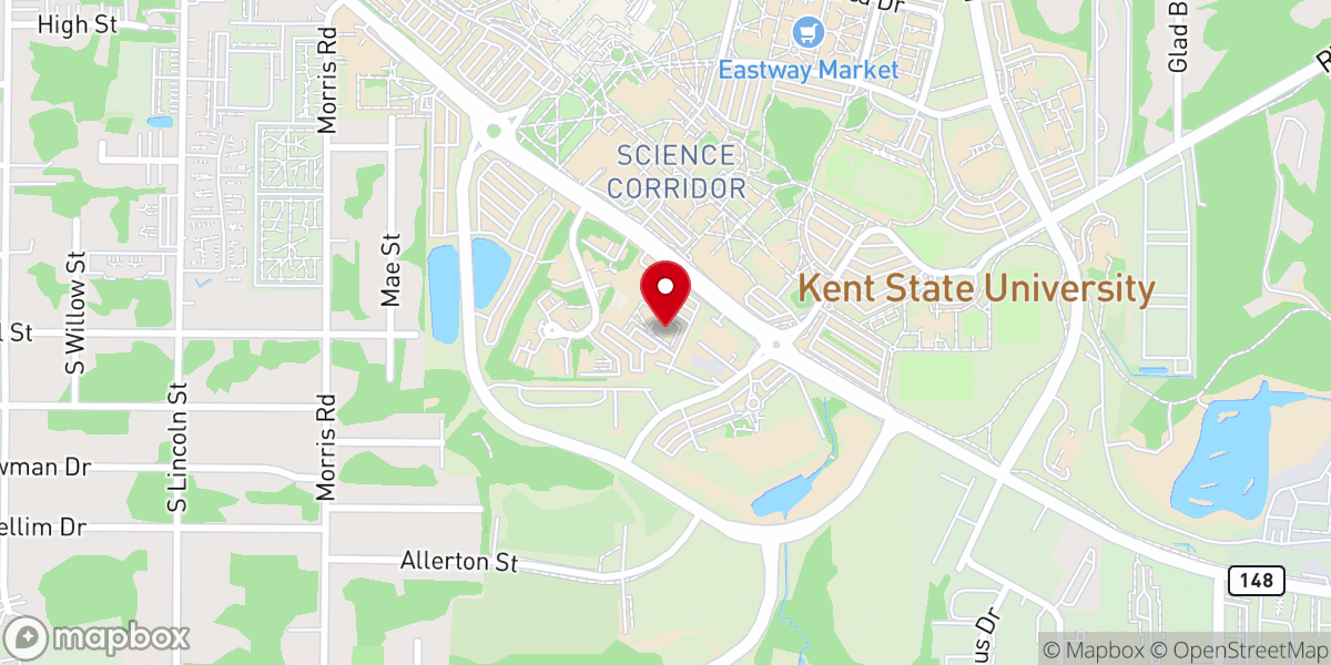 Map showing location of University Church
