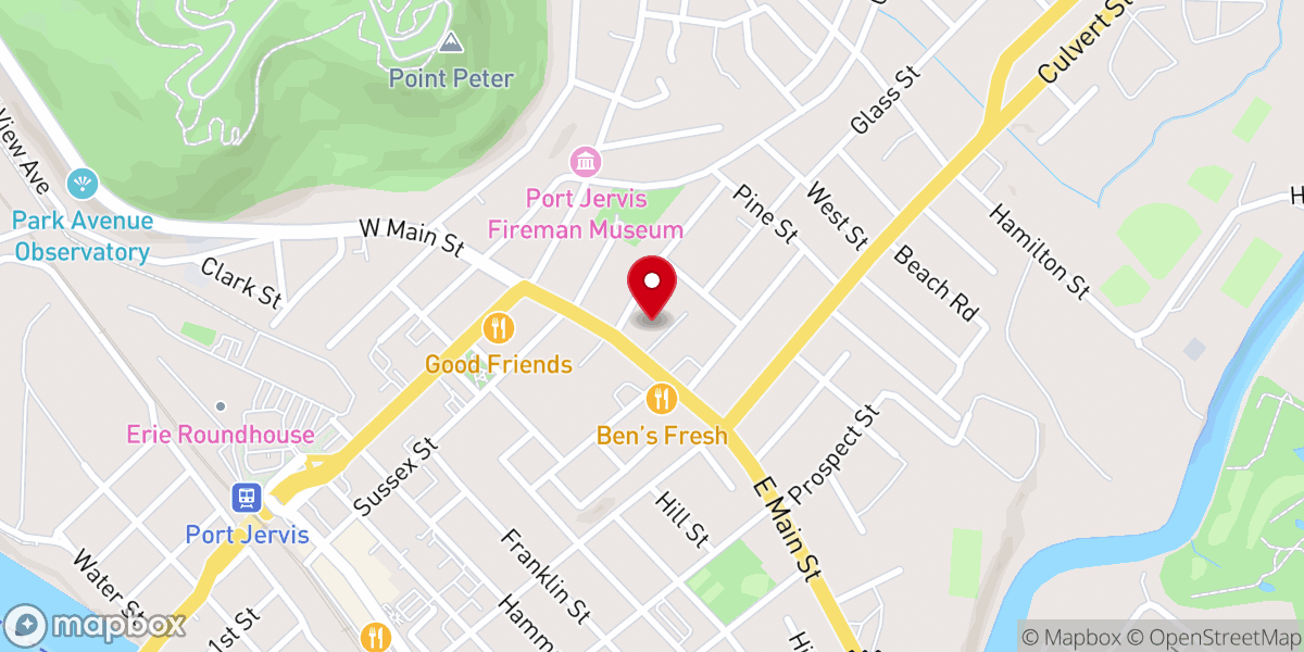 Map showing location of MLR Holy Church and Cultural Ctr