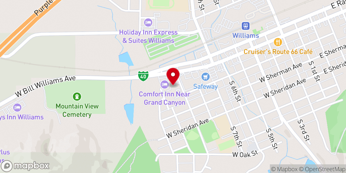 Map showing location of Bethany Fellowship a Calvary Chapel