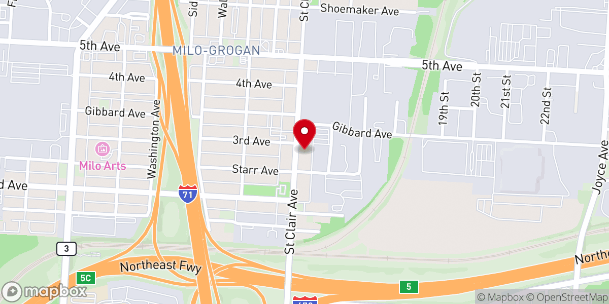 Map showing location of Higher Ground Always Abounding