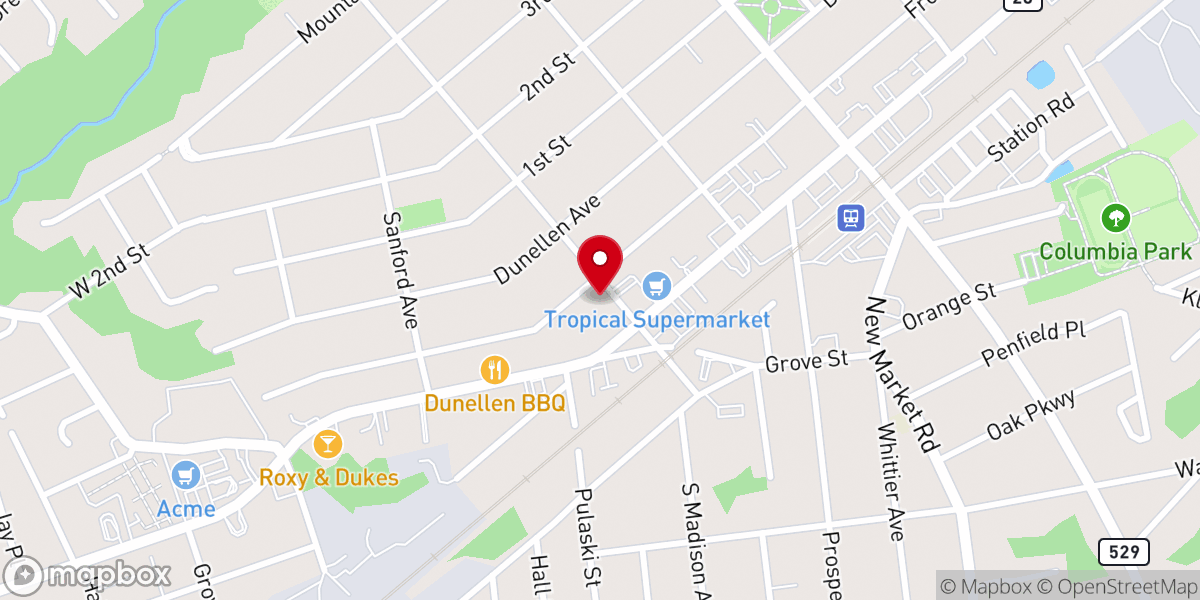 Map showing location of St. Nicholas Byzantine Catholic Church
