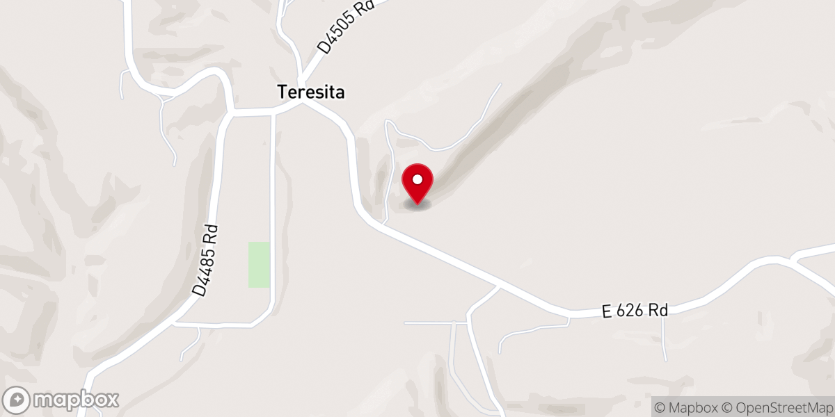 Map showing location of Mount of God Ministries Inc