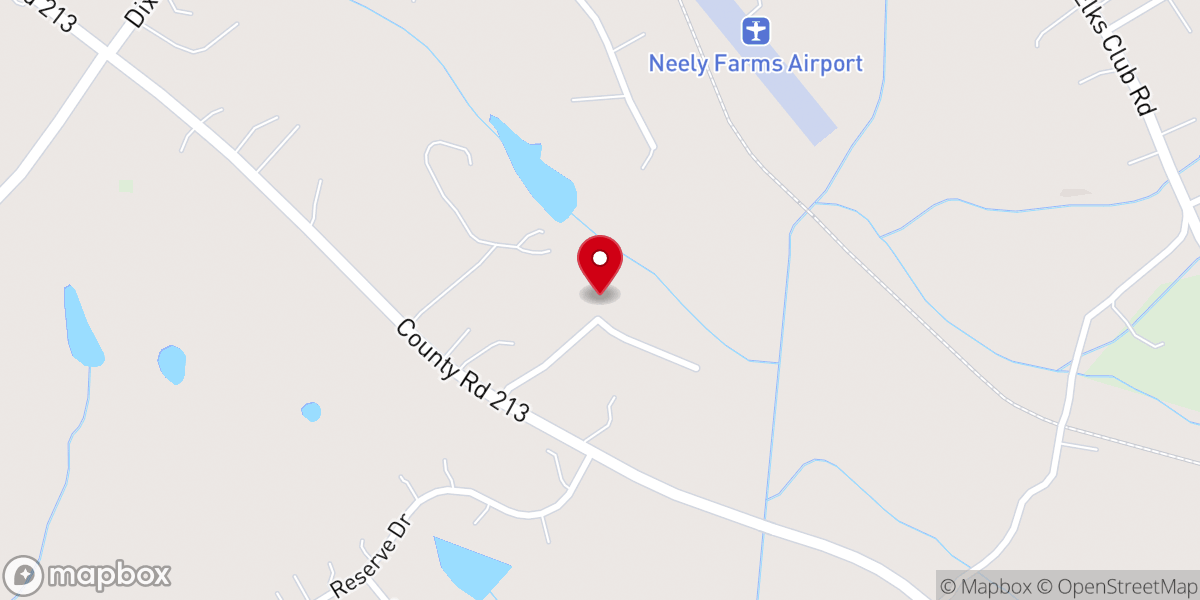 Map showing location of Church 213