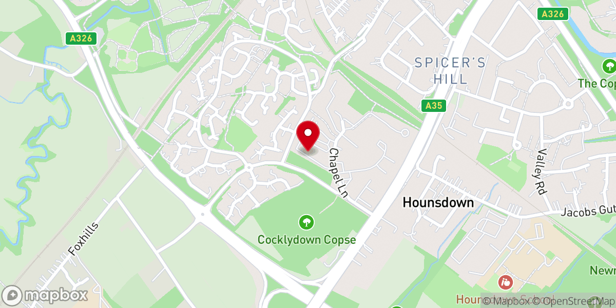 Map showing location of Team Security Services UK Limited