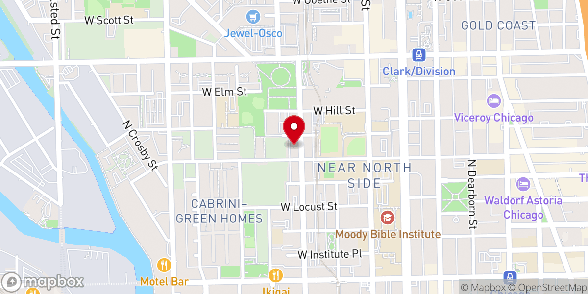 Map showing location of St Matthew