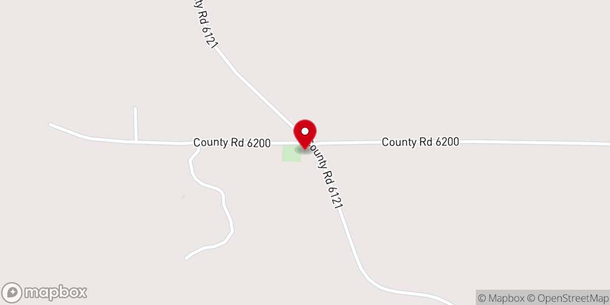 Map showing location of Ingram Baptist Church