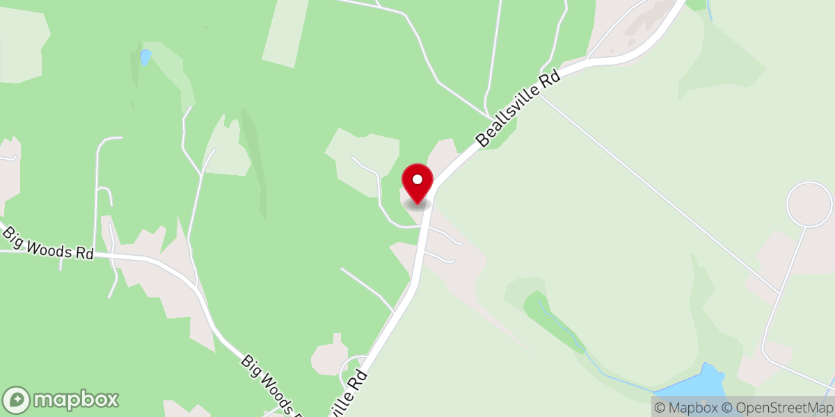 Map showing location of Mt Zion United Methodist
