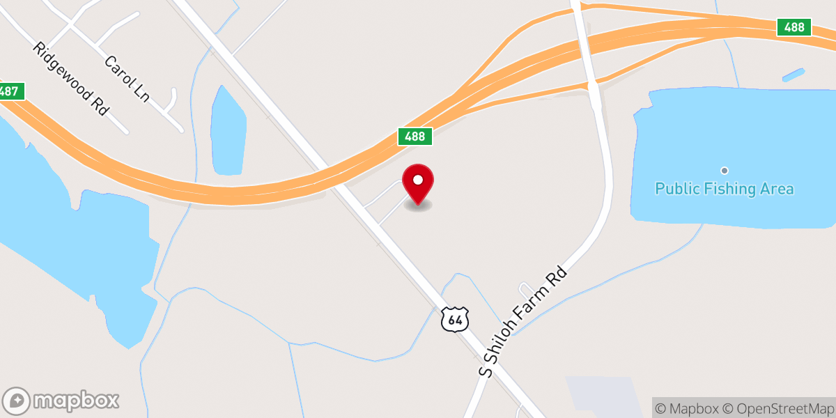Map showing location of FaithHouse Church
